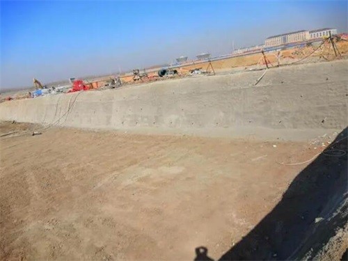 蓬安高铁桩基础建设